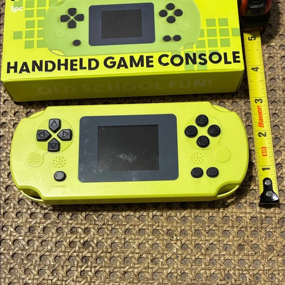Next Level Apparel Neon Yellow-Green Handheld Game Console